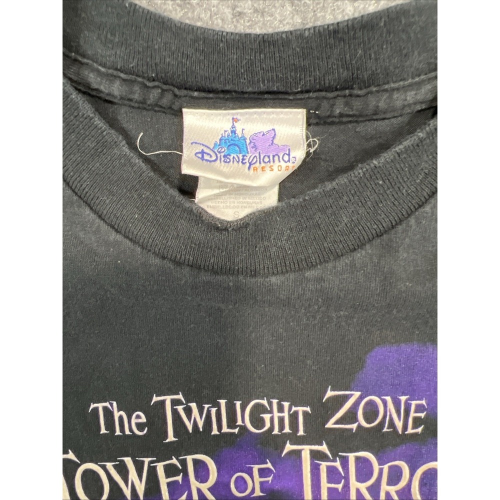 Vintage 2000s Disney California Adventure Tower of Terror Tee Adult Small - Picture 3 of 7
